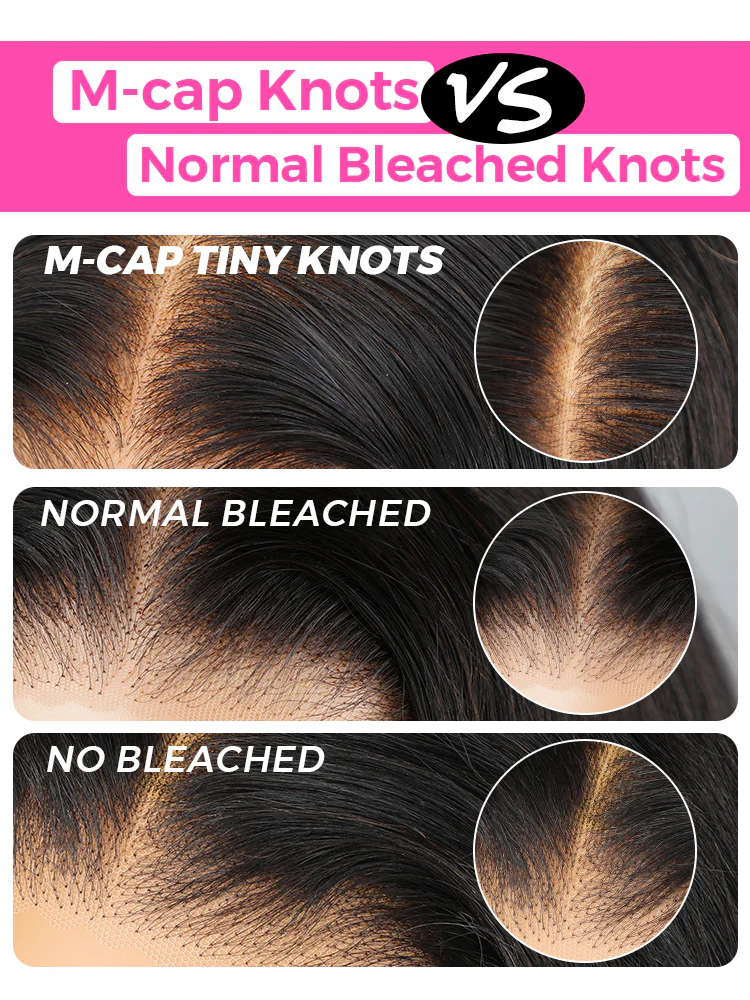 CurlyMe Pre-cut 9x6 Lace M-cap Wear Go Glueless Mini Knots Water Wave Hair HD Lace Front Wig Pre-plucked - Image 14