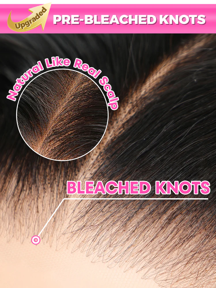 CurlyMe Deep Wave Long Hair 13x6 Lace Front Wigs Pre Plucked With Baby Hair - Image 7